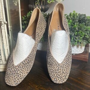 Lucky Brand Animal Print “Ameena” Women's Loafers
